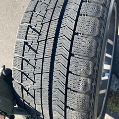 アルファード　純正　18インチ　アルミ　すたスタッドレスの画像