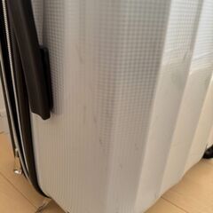 ■決まりました■スーツケース（白）の画像