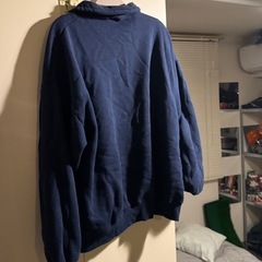 90s USA製 JERZEES (ジャージーズ) ハーフジップ スウェットの画像