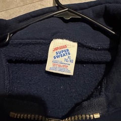 90s USA製 JERZEES (ジャージーズ) ハーフジップ スウェットの画像