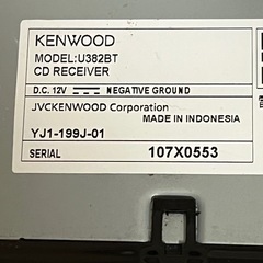 KENWOOD カーステレオ
の画像