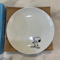 スヌーピーお皿　2枚セットの画像
