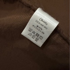 Cheers 太畝コーデュロイ シャツジャケットの画像