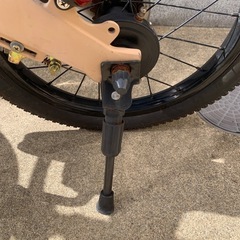 子供用自転車 ベージュ 小型タイヤ　ラビ　RAVI 16インチ
の画像