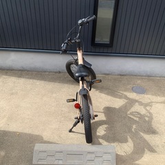 子供用自転車 ベージュ 小型タイヤ　ラビ　RAVI 16インチ
の画像