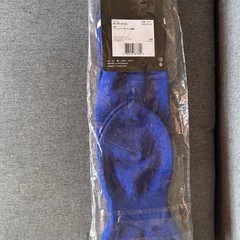 NIKE 青　白ライン　サッカー　ソックス　25〜27cmの画像
