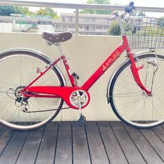 APPLAUDアプロード27インチシティサイクル 6段変速 オートライト　引取専用の画像