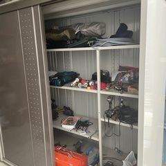 美品・頑丈な屋外物置 50,000円 組立サポートありの画像