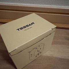 【1,200円/美品】TESSAN 変換プラグ TS-161-EU 海外旅行用コンセントアダプター (USB-A×3)の画像