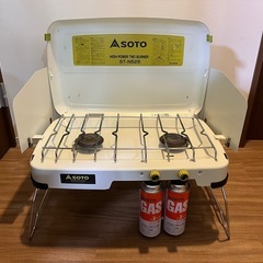 SOTO ツーバーナー　ST-N525  新富士バーナー　アウトドア　キャンプ　コンロ
の画像