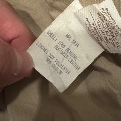 COOPER クーパー TYPE A-2 フライトジャケット ゴートスキン 40の画像