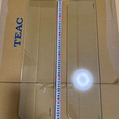 ■決まりました■強化ガラス棚板シェルフとブラケットセットの画像