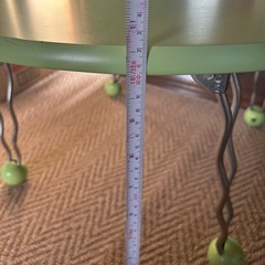 ローテーブル　グリーンの画像