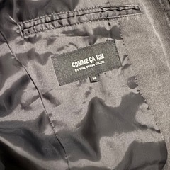 スエード調 ライダースジャケット Mの画像