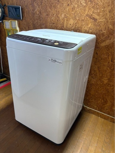 K0302 Panasonic パナソニック 縦型洗濯機 6kg 2016年製 NA-F60PB9NA-F60PB9