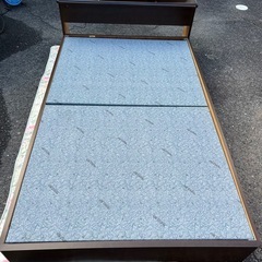 フランスベッド セミダブル マットレス+フレームセットの画像