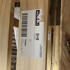 IKEA 木の棚の画像