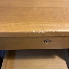 ★ OTSUKA 大塚家具 天然木 学習デスク、チェア、ワゴン、3点セット の画像