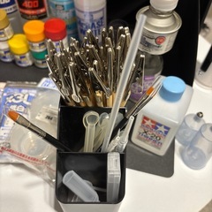 【未使用】Mr.カラー・タミヤ塗料・塗装ブース付き プラモデル塗装セット一式の画像