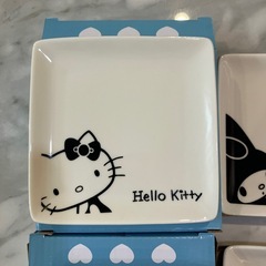 ハローキティ　マイメロ　小皿の画像