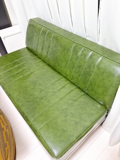 23日引き取り限定［ニコアンド］［幅120cm］ソファベンチ/クラシックダイナーシリーズ