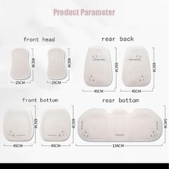 車用シートカバー（3席用）の画像