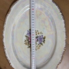 大皿　花の画像