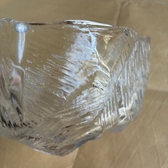 HOYAクリスタルのガラスボウルの画像