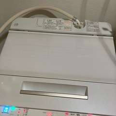 TOSHIBA洗濯機 9kg AW-9SD6(W)の画像