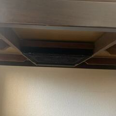 【急募！11/10までにお引き取りできる方】コタツ機能付きダイニングテーブルセット椅子3脚の画像