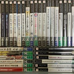 PSP　ソフトセット　まとめ売りの画像