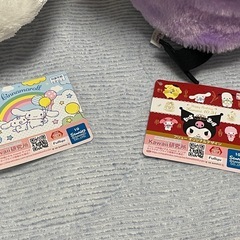 クロミちゃんとシナモロールちゃんのセットの画像