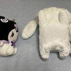 クロミちゃんとシナモロールちゃんのセットの画像