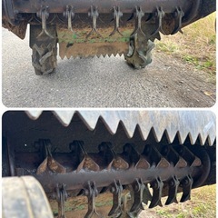 常総市から バロネス BARONESS HM72ハンマーナイフモア最大8馬力エンジン 自走式草刈機　引き取り限定の画像