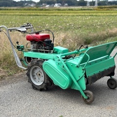 常総市から バロネス BARONESS HM72ハンマーナイフモア最大8馬力エンジン 自走式草刈機　引き取り限定の画像