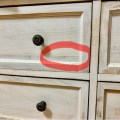 シャビーチェスト3段（アンティーク調）
の画像