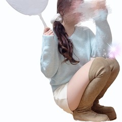 ニット　水色の画像