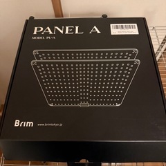 【室内水耕栽培ステーション一式】Brim PANEL A LEDライト＋メタルラックセットの画像