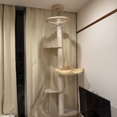 キャットタワー　つっぱりタイプの画像