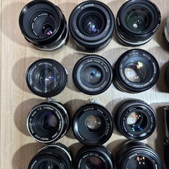 フィルムカメラ　レンズ　まとめ　セットの画像