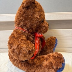 【美品】ラブリーローズベア　大きめぬいぐるみ✨お子様・インテリアにも🐻の画像