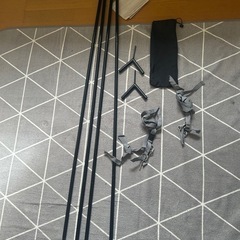 バンドック　ソロベース　二又ポール付きキャンプ　アウトドアの画像