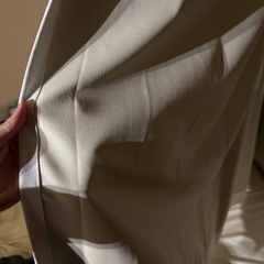 【ニトリ】カーテン、ベージュの画像