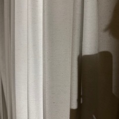 【ニトリ】カーテン、ベージュの画像
