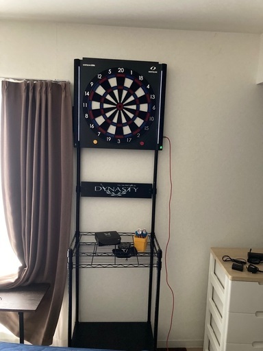 【お引き取り済】DARTSLIVE ダーツライブ ダーツボードセット （ダーツボードスタンド、ダーツホーム）
