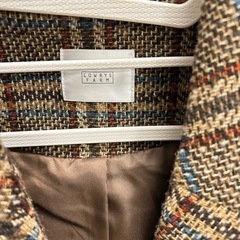 ローリーズファーム　LOWRYS FARM コート　アウター　ジャケット　茶色の画像