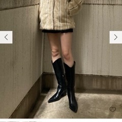 値下げ　美品　エモダ　EMODA ファーコート　フェイクファーの画像