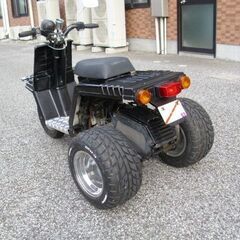 ホンダ　ジャイロX改（ブラック）　2スト（後期型）　実動中古車　ミニカー登録済み！◆彦根市～の画像