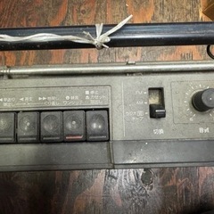 東芝カセットレコーダー　差し上げますの画像