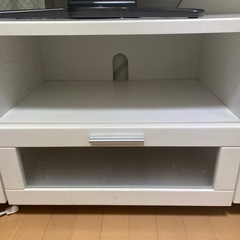 テレビ　ローボード　ホワイトの画像